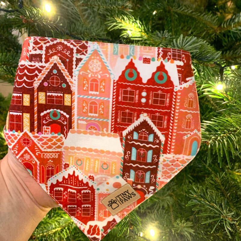 Festive village kutyakendő