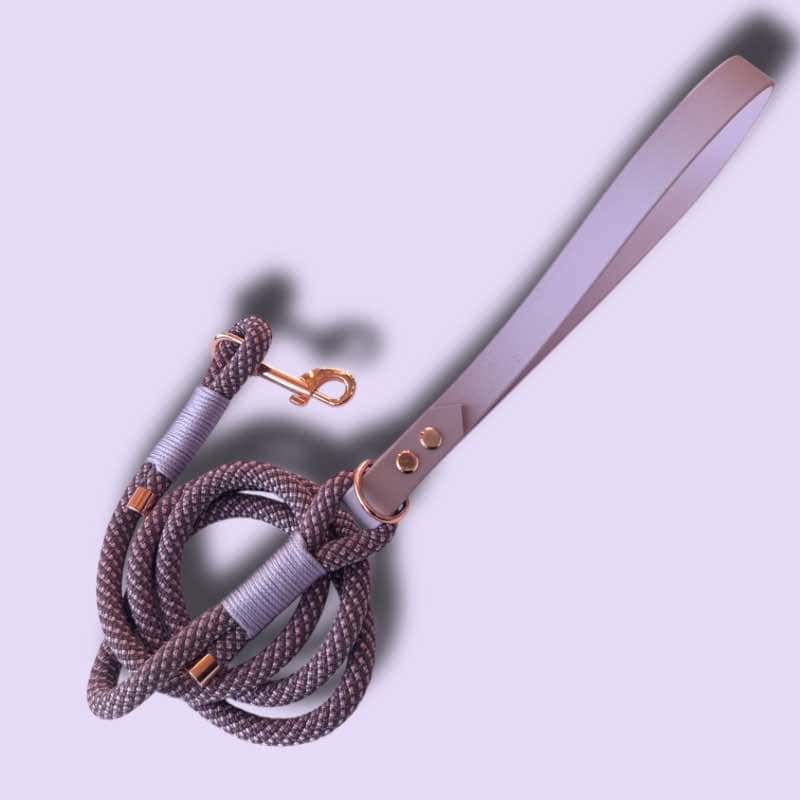 Light purple kötélpóráz biothane fogóval