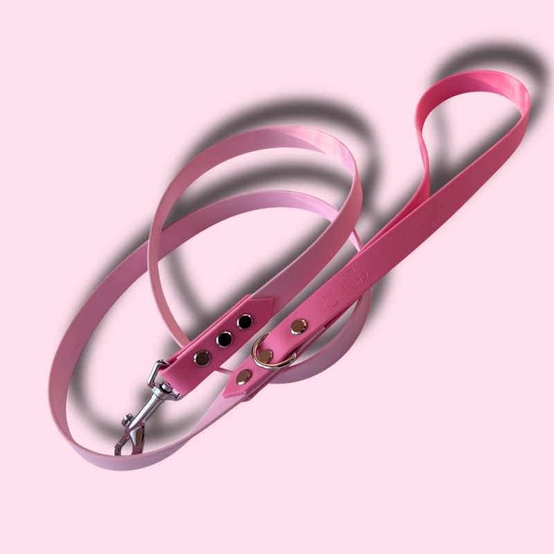Light-pastel pink biothane póráz